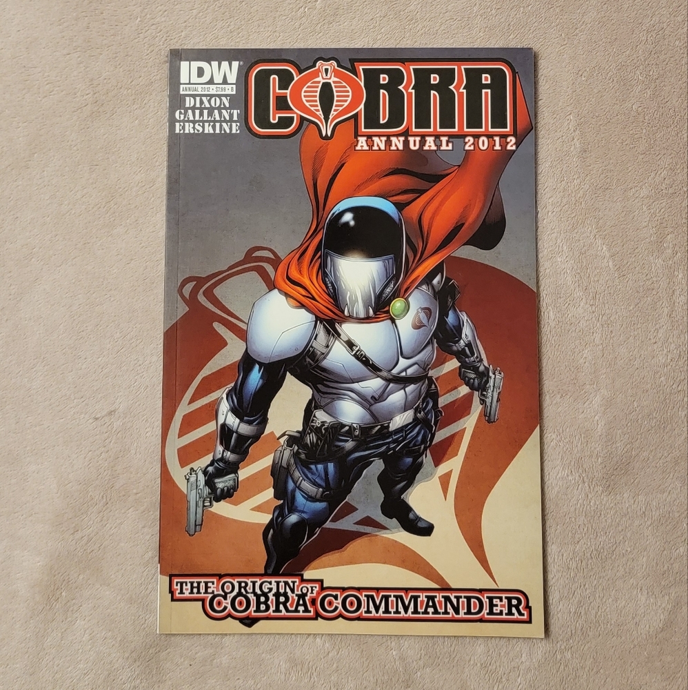 Cobra Annual 2012: The Origin of Cobra Commander (Cover B) (Cobra Annual 2012)